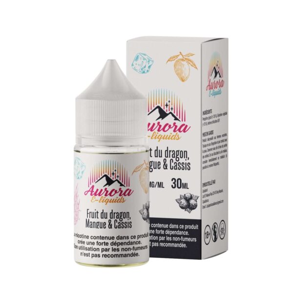 Aurora-FruitdragonMangueCassis30ml - Grossiste de Cigarettes Électroniques, E-liquides, nicotine pouches Abidjan Côte d'Ivoire