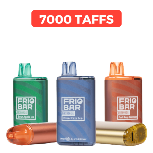 E-cigarettejetableFRIOBARDB7000 - Grossiste de Cigarettes Électroniques, E-liquides, nicotine pouches Abidjan Côte d'Ivoire