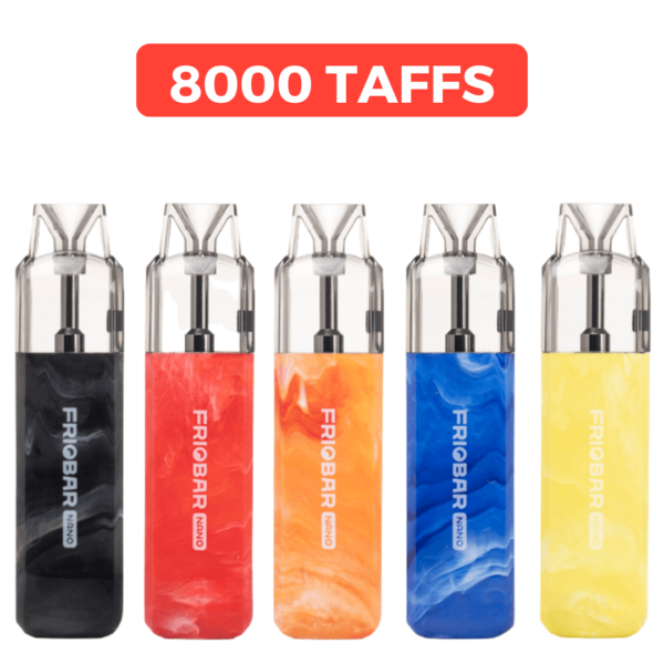 FRIOBARNano8000Puffs - Grossiste de Cigarettes Électroniques, E-liquides, nicotine pouches Abidjan Côte d'Ivoire