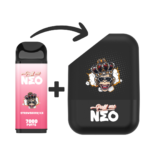KITPUFFME-5_-StrawberryIce - Grossiste de Cigarettes Électroniques, E-liquides, nicotine pouches Abidjan Côte d'Ivoire