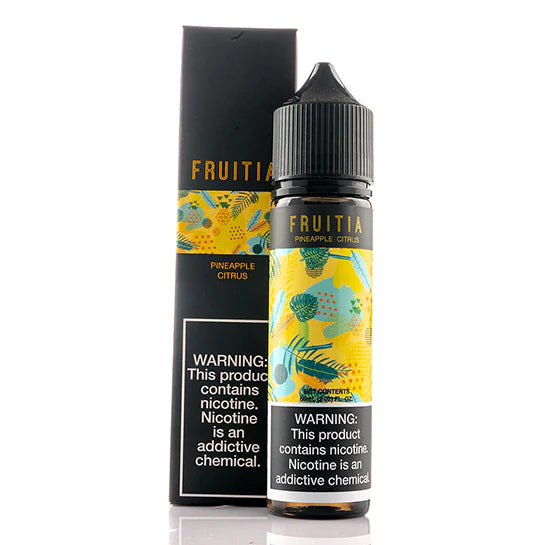 Pineapple-Citrus-Fruitia-E-Juice - Grossiste de Cigarettes Électroniques, E-liquides, nicotine pouches Abidjan Côte d'Ivoire