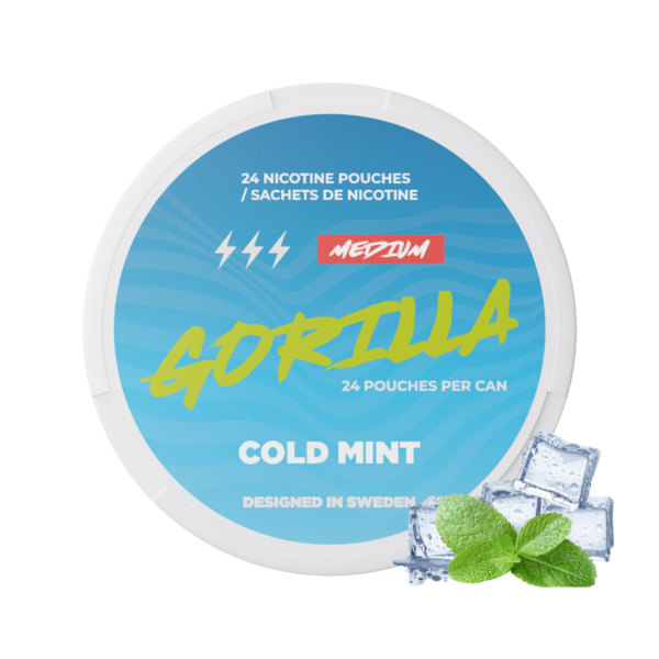 GORILLA-Cold-Mint-Nicotine-Pouches.png - Grossiste de Cigarettes Électroniques, E-liquides, nicotine pouches Abidjan Côte d'Ivoire