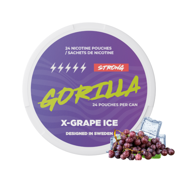 GORILLA-X-Grape-Ice-Nicotine-Pouches.png - Grossiste de Cigarettes Électroniques, E-liquides, nicotine pouches Abidjan Côte d'Ivoire