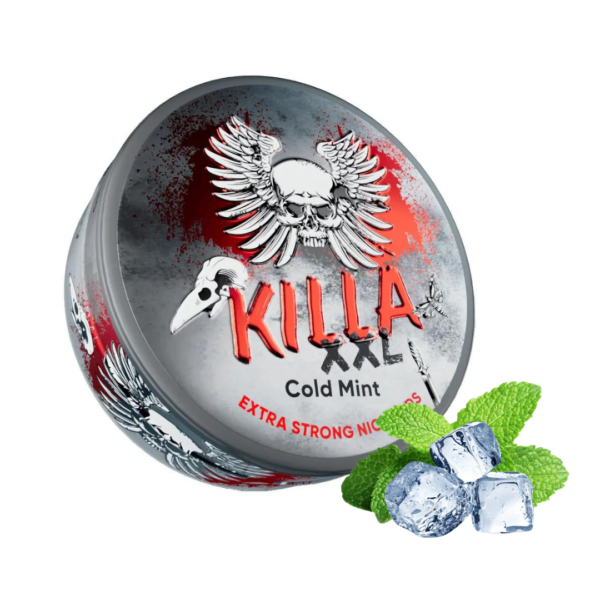 KILLA-Cold-Mint-XXL-Nicotine-Pouches.png - Grossiste de Cigarettes Électroniques, E-liquides, nicotine pouches Abidjan Côte d'Ivoire