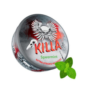 KILLA-Spearmint-Nicotine-Pouches.png - Grossiste de Cigarettes Électroniques, E-liquides, nicotine pouches Abidjan Côte d'Ivoire