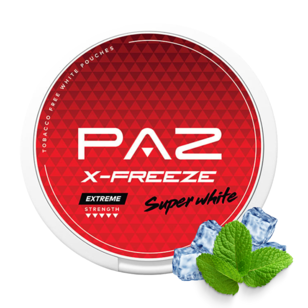 PAZ - X-Freeze Extreme - Nicotine Pouches