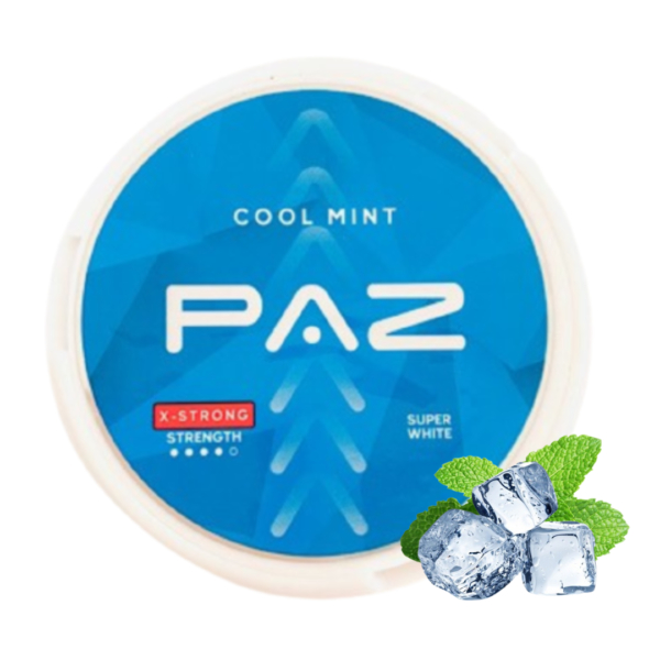 PAZ - X-Strong Cool Mint - Nicotine Pouches