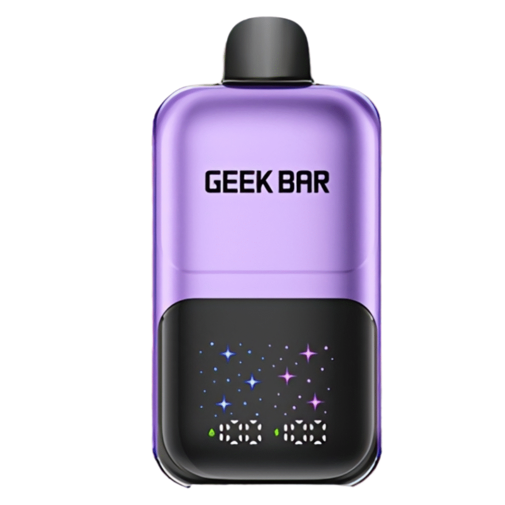 Geek Bar 2GO 50K Puffs – Grape & Raspberry - Grossiste de Cigarettes Électroniques, E-liquides, nicotine pouches Abidjan Côte d'Ivoire