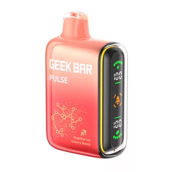 GeekBar Pulse 15000 Puffs – Cherry Bomb - Grossiste de Cigarettes Électroniques, E-liquides, nicotine pouches Abidjan Côte d'Ivoire