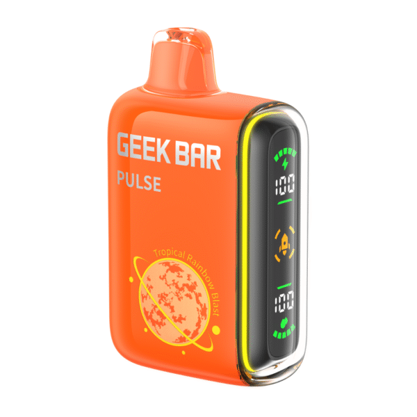 GeekBar Pulse 15000 Puffs – Tropical Rainbow Blast - Grossiste de Cigarettes Électroniques, E-liquides, nicotine pouches Abidjan Côte d'Ivoire