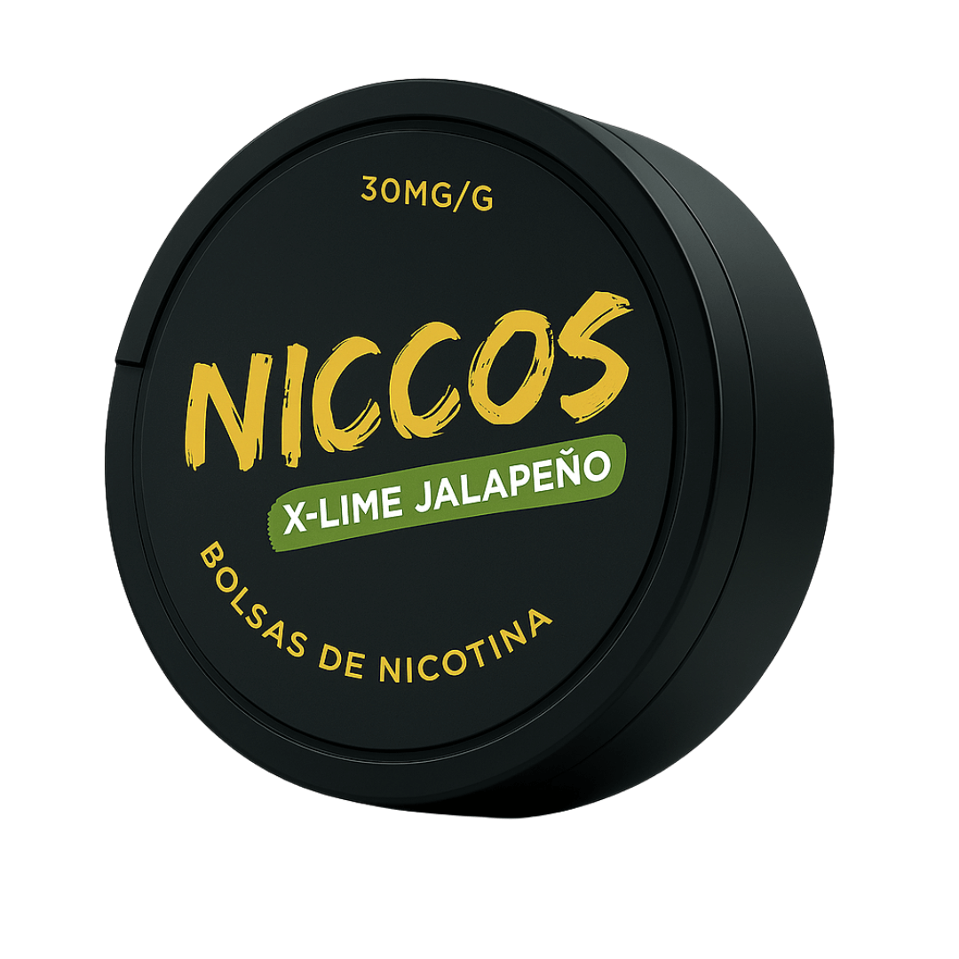NICCOS-X-Lime_Jalapeno-Nicotine_Pouches Niccos Nicotine Pouches – Image 14