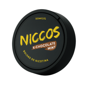 NICCOS_-X-Chocolat_Mint-_Nicotine_Pouches - Grossiste de Cigarettes Électroniques, E-liquides, nicotine pouches Abidjan Côte d'Ivoire