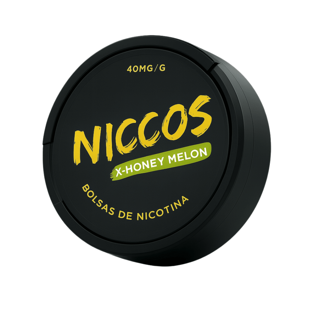 NICCOS_-X-Honey_Melon-_Nicotine_Pouches – Grossiste puffs Abidjan Côte d'Ivoire | Cigarettes Électroniques, nicotine pouches Abidjan Côte d'Ivoire