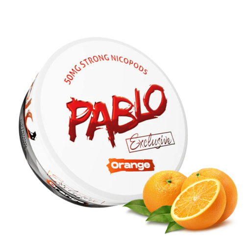 PABLO-Exclusive-Orange-Nicotine-Pouches - Grossiste de Cigarettes Électroniques, E-liquides, nicotine pouches Abidjan Côte d'Ivoire