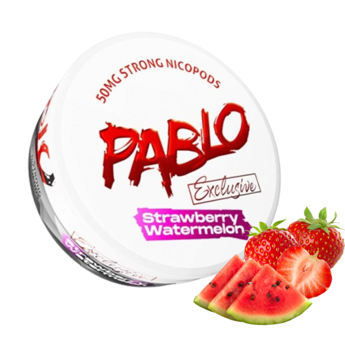 PABLO-Exclusive-Strawberry-Watermelon-Nicotine-Pouches - Grossiste de Cigarettes Électroniques, E-liquides, nicotine pouches Abidjan Côte d'Ivoire
