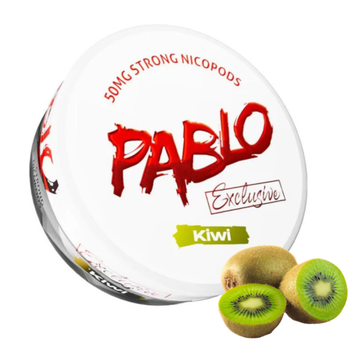 PABLO-Kiwi-Nicotine-Pouches - Grossiste de Cigarettes Électroniques, E-liquides, nicotine pouches Abidjan Côte d'Ivoire
