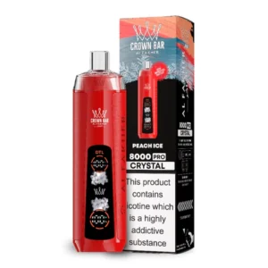 AL-Fakher-Crown-Bar-8000-Pro-Crystal-Peach-Ice_large – Grossiste puffs Abidjan Côte d'Ivoire | Cigarettes Électroniques, nicotine pouches Abidjan Côte d'Ivoire