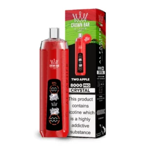 AL-Fakher-Crown-Bar-8000-Pro-Crystal-Two-Apple_large – Grossiste puffs Abidjan Côte d'Ivoire | Cigarettes Électroniques, nicotine pouches Abidjan Côte d'Ivoire