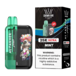 ALFakherCrownBar25KpuffsUltra-Menthol-5mg – Grossiste puffs Abidjan Côte d'Ivoire | Cigarettes Électroniques, nicotine pouches Abidjan Côte d'Ivoire