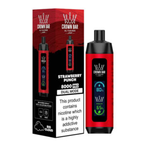 CROWN-BAR-PRO-8000-PUFFS-STRAWBERRY-PUNCH-700×700 – Grossiste puffs Abidjan Côte d'Ivoire | Cigarettes Électroniques, nicotine pouches Abidjan Côte d'Ivoire