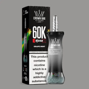 al-fakher-e-hose-x-crown-bar-60000-puffs-disposable-vape-grape-mint-366 – Grossiste puffs Abidjan Côte d'Ivoire | Cigarettes Électroniques, nicotine pouches Abidjan Côte d'Ivoire