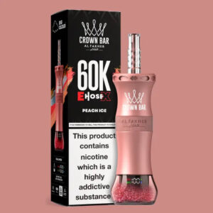 al-fakher-e-hose-x-crown-bar-60000-puffs-disposable-vape-peach-ice-336 – Grossiste puffs Abidjan Côte d'Ivoire | Cigarettes Électroniques, nicotine pouches Abidjan Côte d'Ivoire
